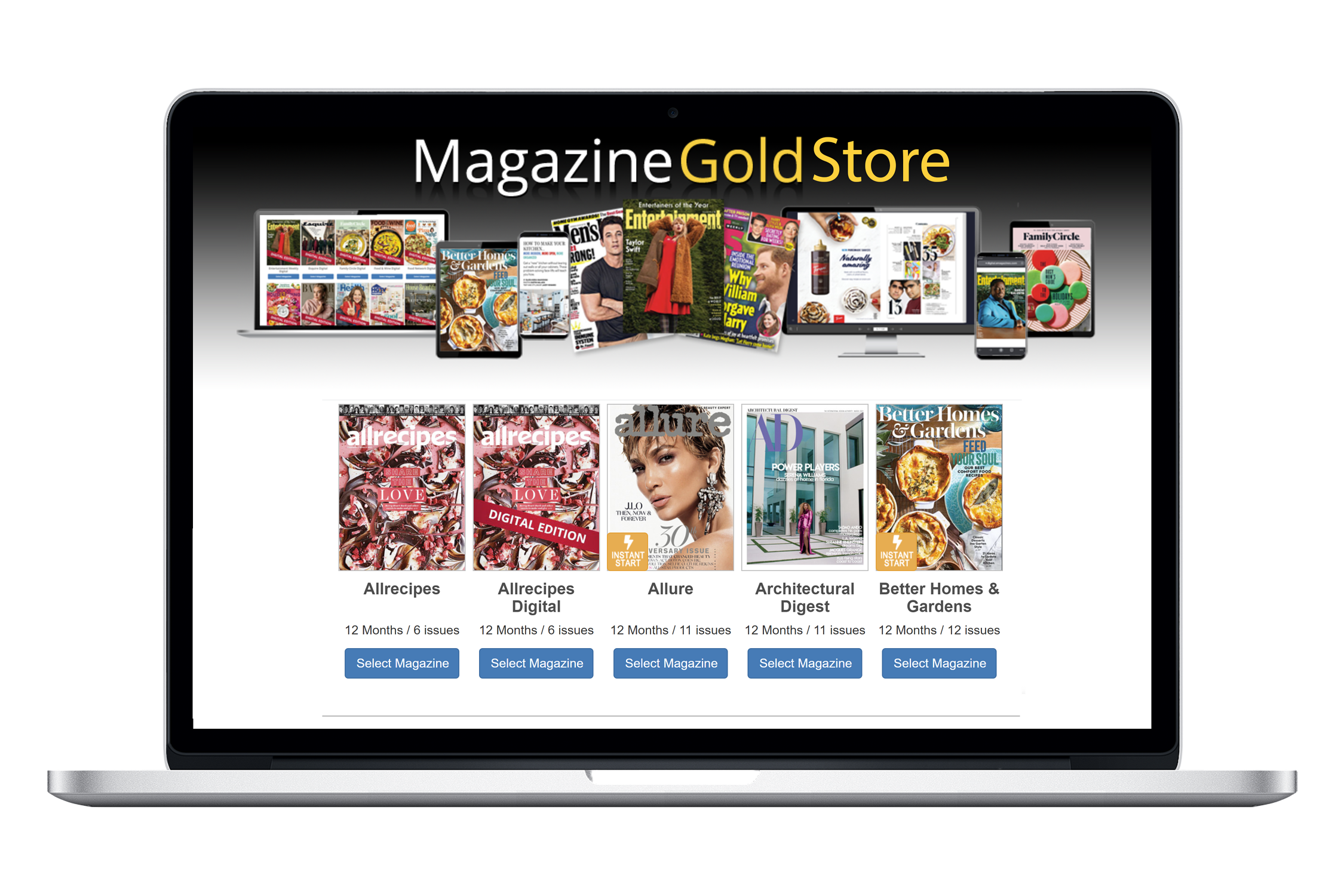 Members Only Magazine Store